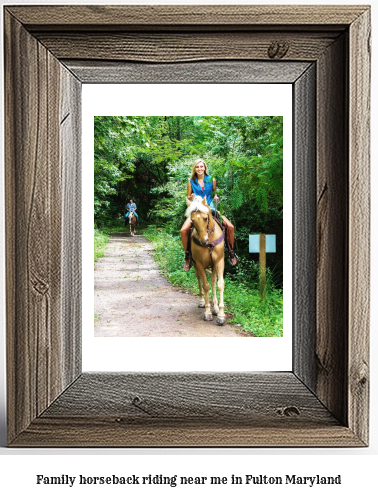 family horseback riding near me in Fulton, Maryland